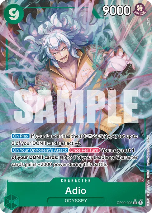 Adio, EMPERORS IN THE NEW WORLD #OP09-023_p1