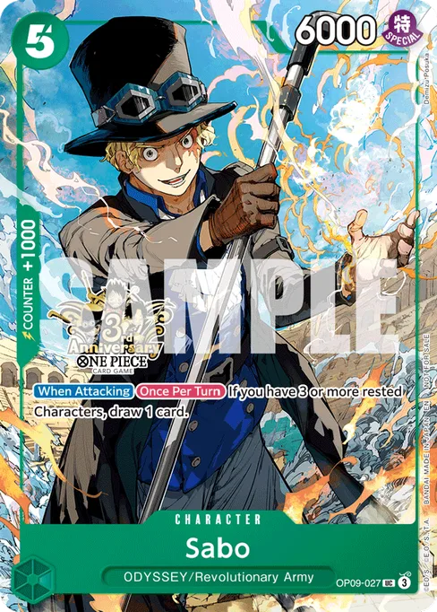 Sabo, OP09-027, Parallel 2, English