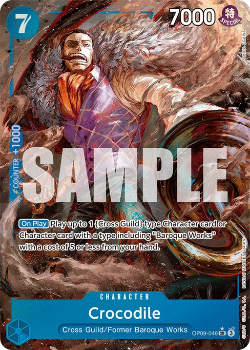Crocodile, EMPERORS IN THE NEW WORLD #OP09-046_p1