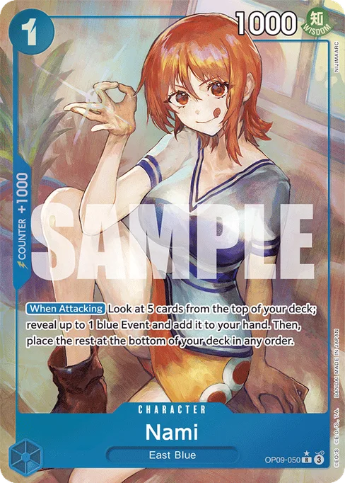 Nami, EMPERORS IN THE NEW WORLD #OP09-050_p1