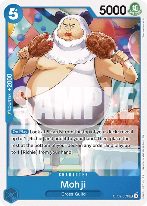 Mohji, OP09-053, Reprint 1, English