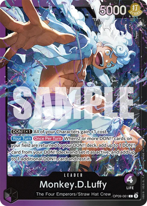 Monkey.D.Luffy, EMPERORS IN THE NEW WORLD #OP09-061_p2