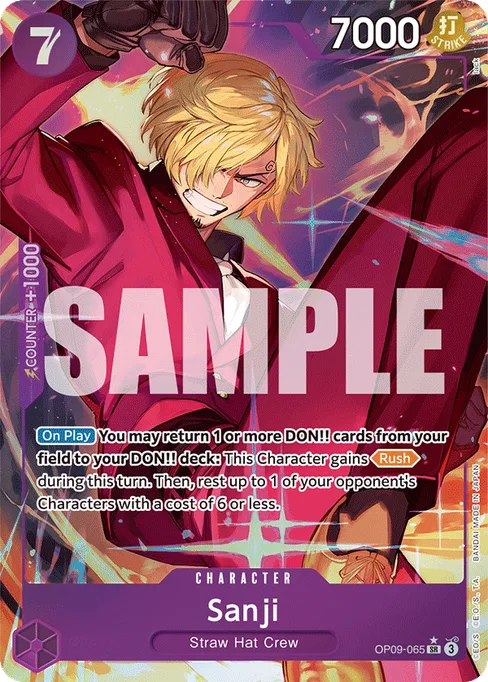 Sanji, EMPERORS IN THE NEW WORLD #OP09-065_p1
