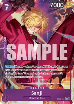 Sanji, Normal