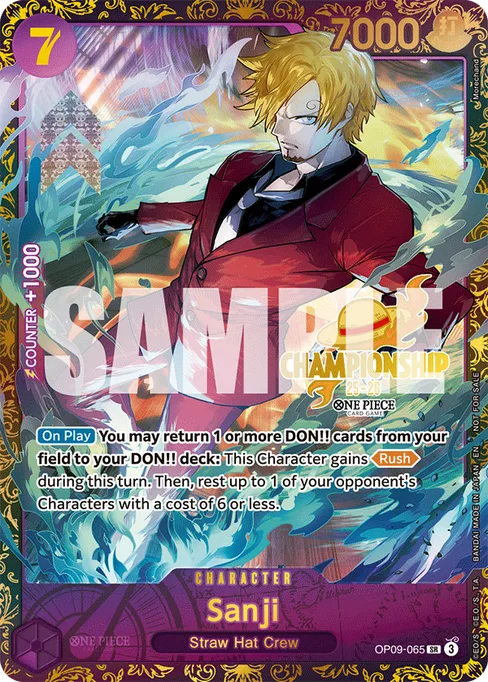 Sanji, EMPERORS IN THE NEW WORLD #OP09-065_p2