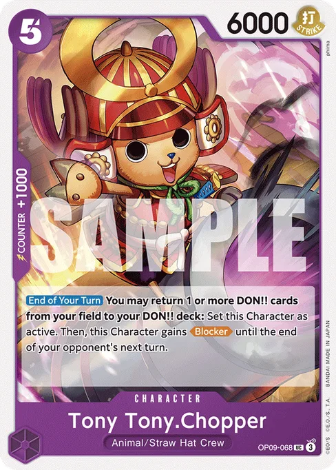 Tony Tony.Chopper, OP09-068, Base, English