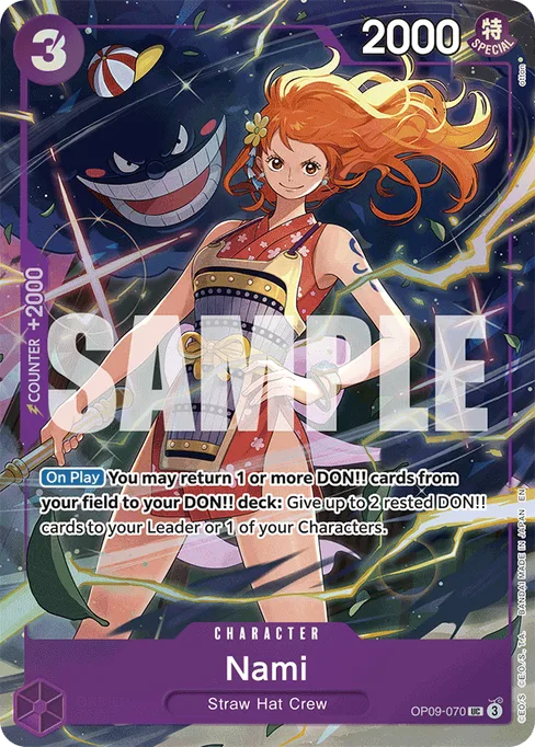 Nami, EMPERORS IN THE NEW WORLD #OP09-070_p1