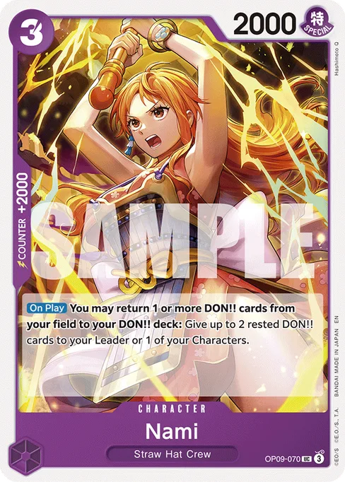 Nami, EMPERORS IN THE NEW WORLD #OP09-070_r1