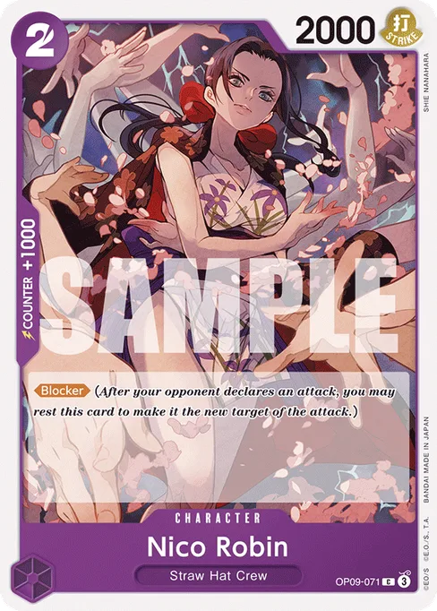 Nico Robin, OP09-071, Base, English