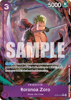 Roronoa Zoro, Normal