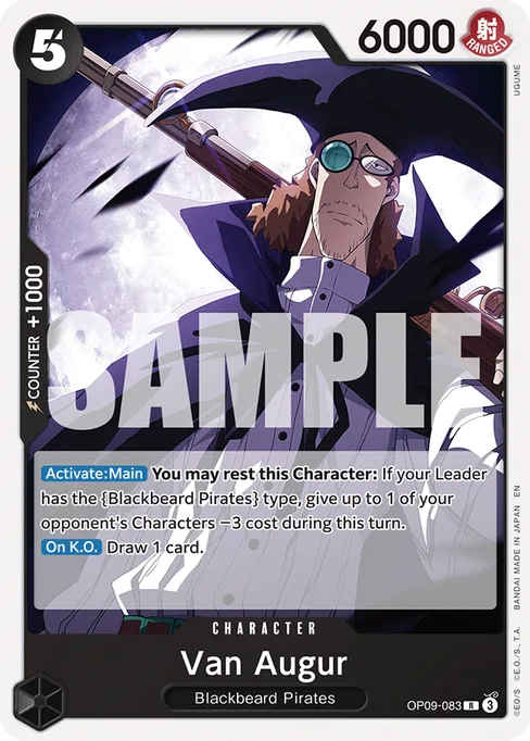 Van Augur, OP09-083, Reprint 1, English