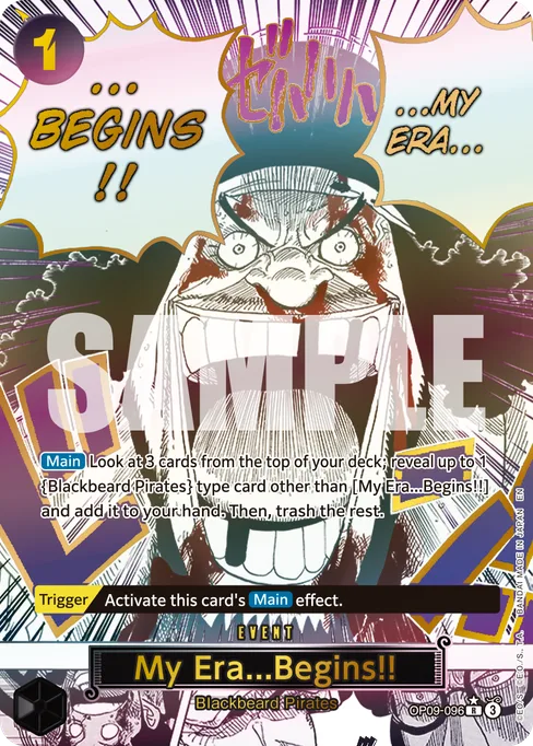 My Era...Begins!!, EMPERORS IN THE NEW WORLD #OP09-096_p1
