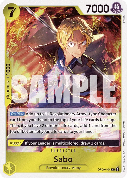 Sabo, OP09-104, Base, English