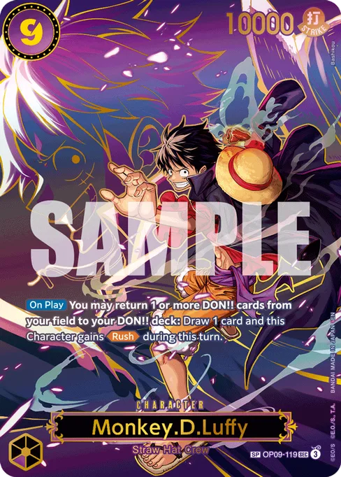 Monkey.D.Luffy, EMPERORS IN THE NEW WORLD #OP09-119_p3