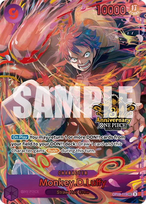 Monkey.D.Luffy, EMPERORS IN THE NEW WORLD #OP09-119_p4