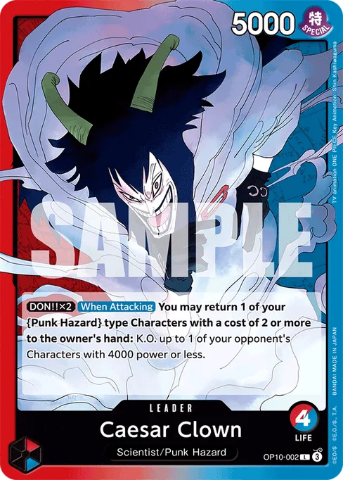 Caesar Clown, ROYAL BLOOD #OP10-002