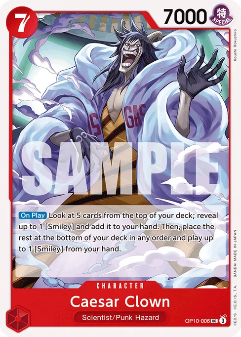 Caesar Clown, ROYAL BLOOD #OP10-006