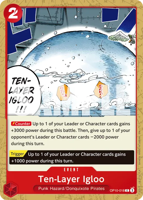 Ten-Layer Igloo, OP10-018, Reprint 1, English