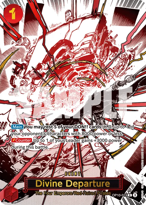 Divine Departure, ROYAL BLOOD #OP10-019_p1