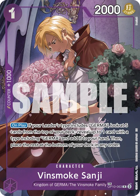 Vinsmoke Sanji, ROYAL BLOOD #OP10-063_p1