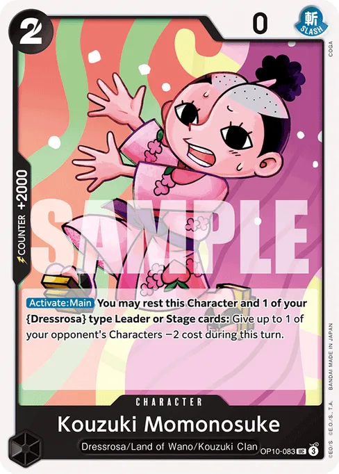 Kouzuki Momonosuke, ROYAL BLOOD #OP10-083