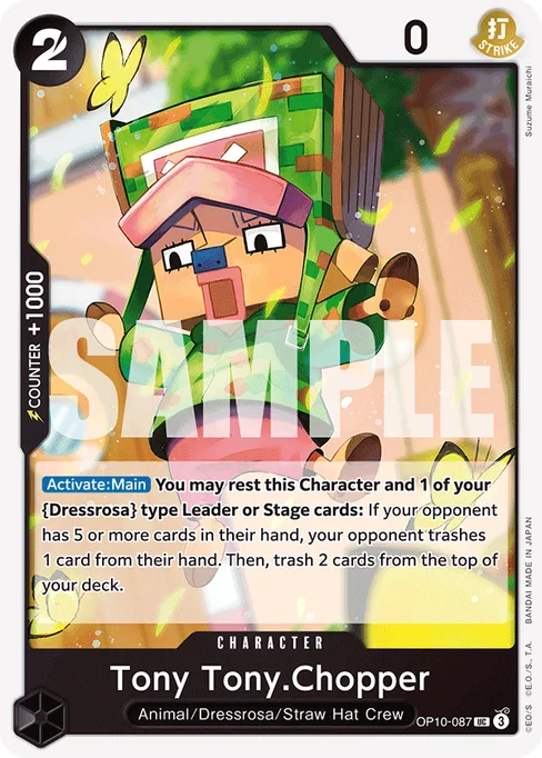 Tony Tony.Chopper, OP10-087, Base, English