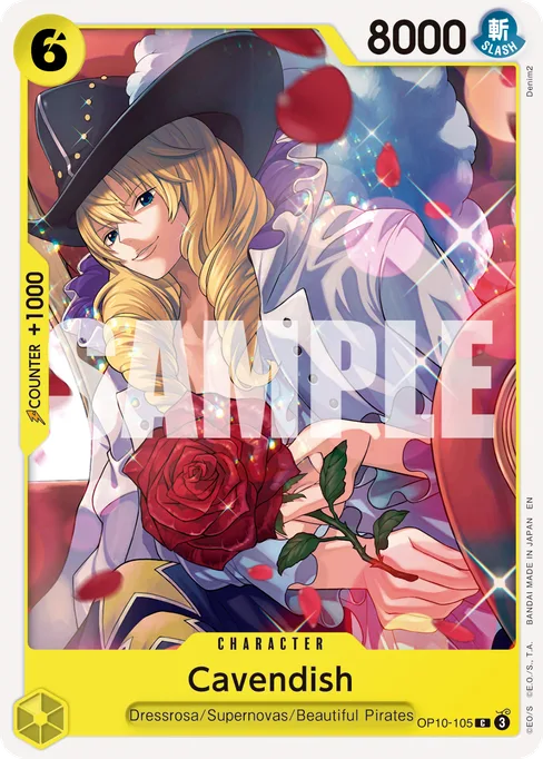 Cavendish, OP10-105, Reprint 1, English