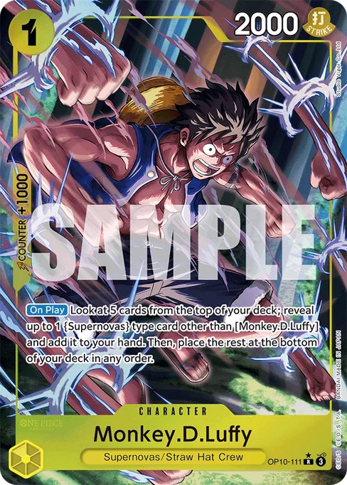 Monkey.D.Luffy, ROYAL BLOOD #OP10-111_p1