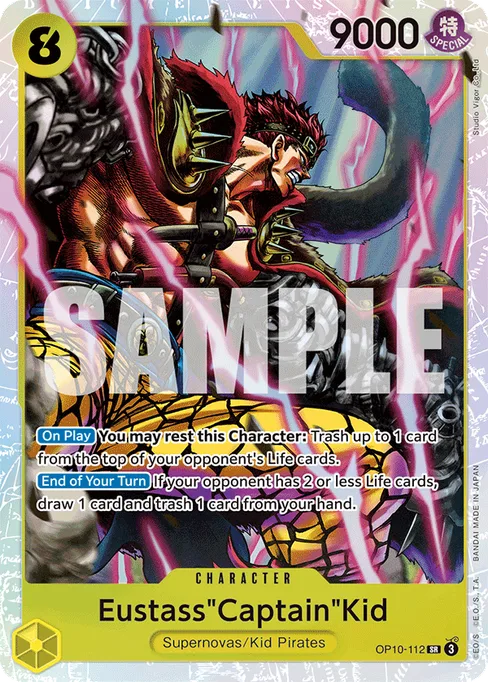 Eustass"Captain"Kid, OP10-112, Base, English