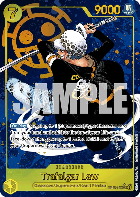 Trafalgar Law, ROYAL BLOOD #OP10-119_p1