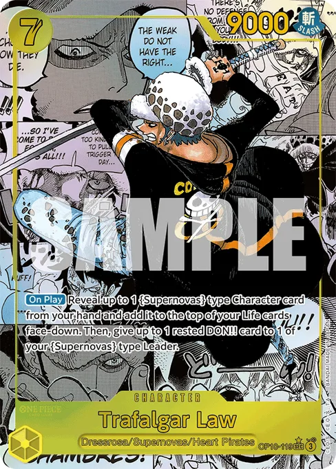 Trafalgar Law, ROYAL BLOOD #OP10-119_p2