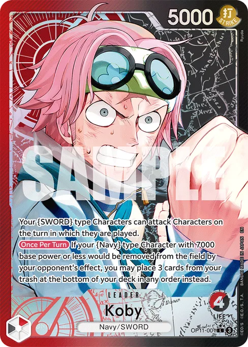 Koby, A FIST OF DIVINE SPEED #OP11-001_p1