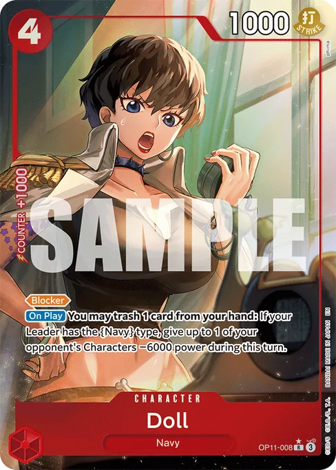 Doll, A FIST OF DIVINE SPEED #OP11-008_p1