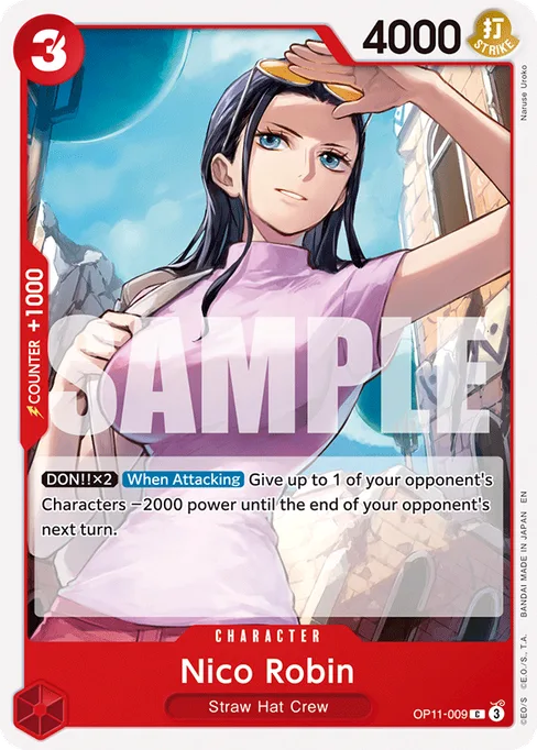 Nico Robin, A FIST OF DIVINE SPEED #OP11-009_r1