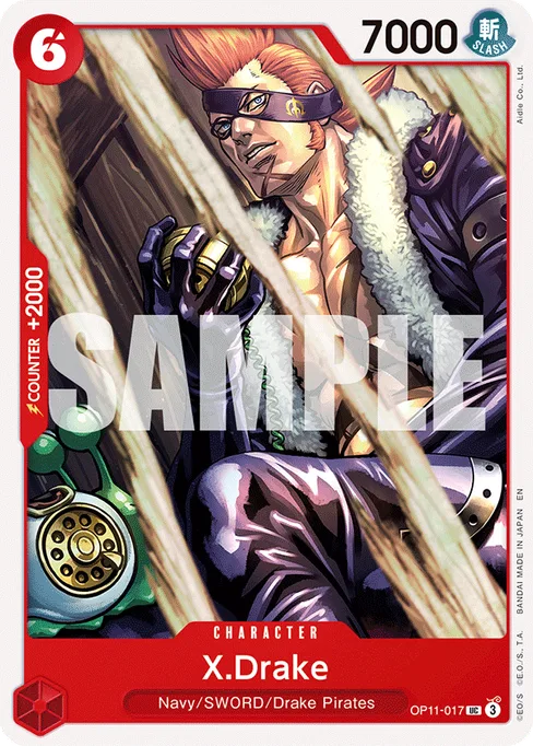 X.Drake, A FIST OF DIVINE SPEED #OP11-017