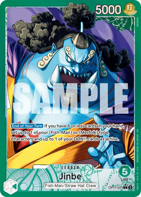 Jinbe, A FIST OF DIVINE SPEED #OP11-021_p1