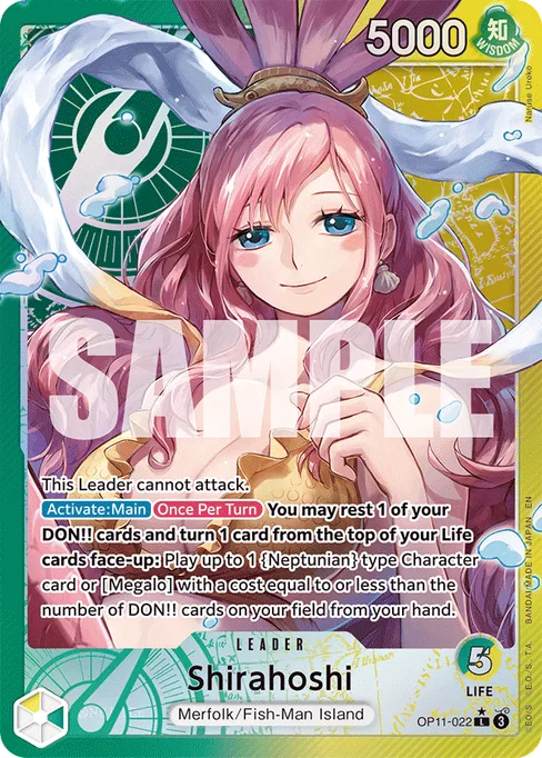 Shirahoshi, A FIST OF DIVINE SPEED #OP11-022_p1