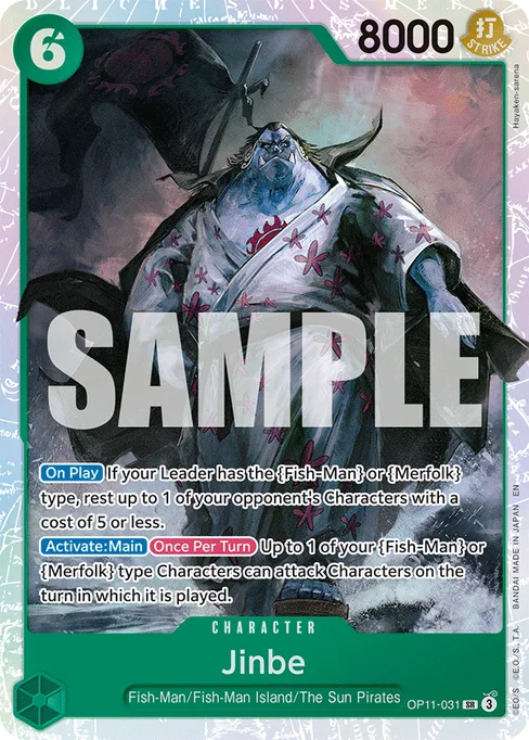 Jinbe, OP11-031, Base, English