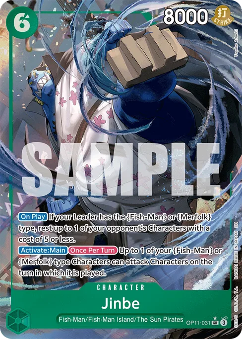 Jinbe, A FIST OF DIVINE SPEED #OP11-031_p1