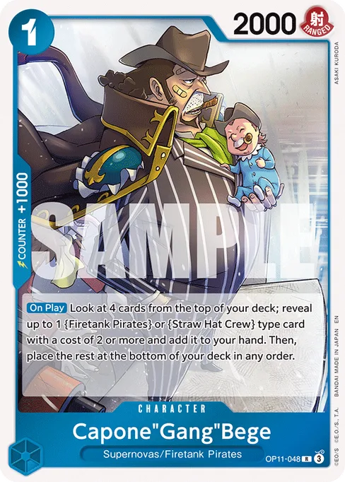 Capone"Gang"Bege, A FIST OF DIVINE SPEED #OP11-048