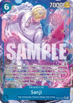 Sanji, Normal