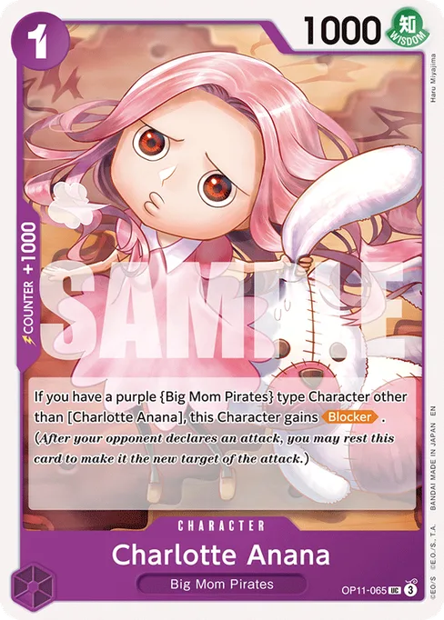 Charlotte Anana, OP11-065, Reprint 1, English