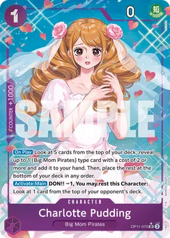 Charlotte Pudding, Normal