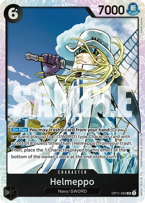 Helmeppo, A FIST OF DIVINE SPEED #OP11-092