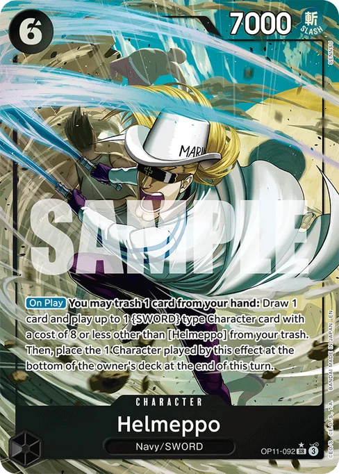 Helmeppo, A FIST OF DIVINE SPEED #OP11-092_p1
