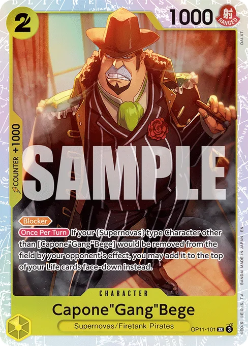 Capone"Gang"Bege, A FIST OF DIVINE SPEED #OP11-101