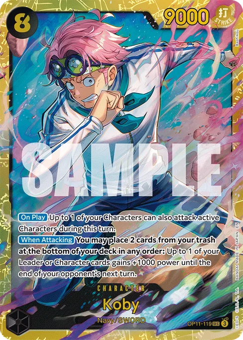 Koby, A FIST OF DIVINE SPEED #OP11-119