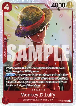 Monkey.D.Luffy, Normal
