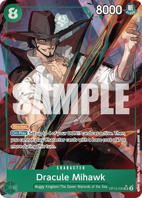 Dracule Mihawk, LEGACY OF THE MASTER #OP12-030_p1