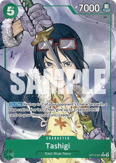 Tashigi, LEGACY OF THE MASTER #OP12-031_p1